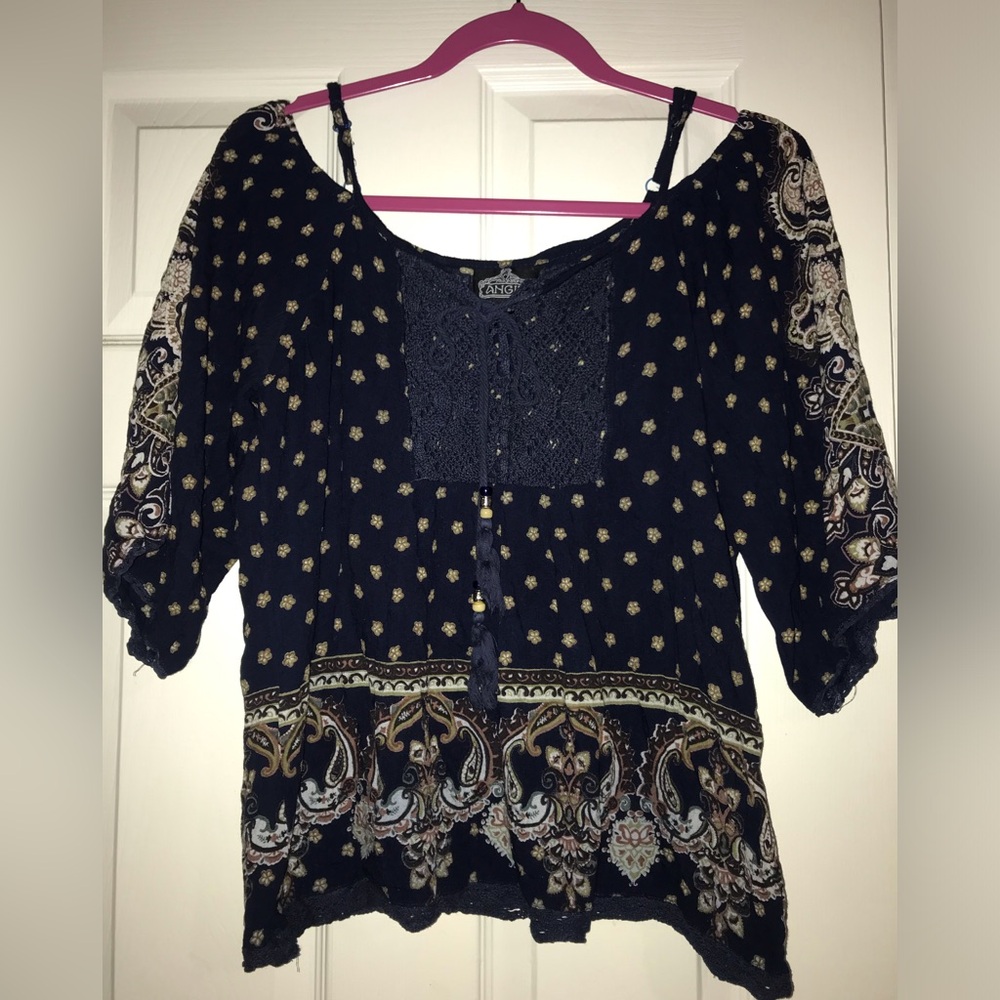Bohemian style shirt by Angie